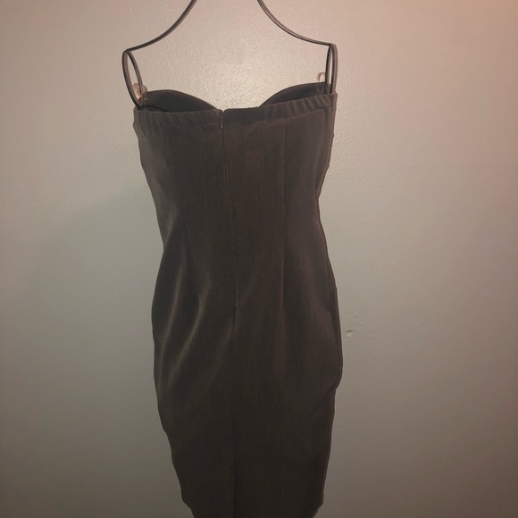 🎁Mystic Gray Tube dress size Large🎁 - Picture 3 of 5